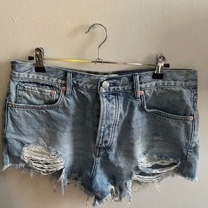 Jean shorts